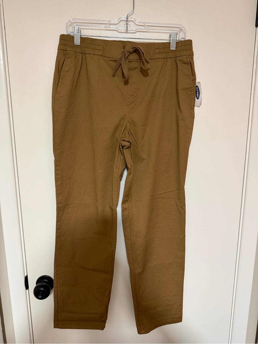 Old Navy Men's Drawstring Chinos - Brown/Tan
